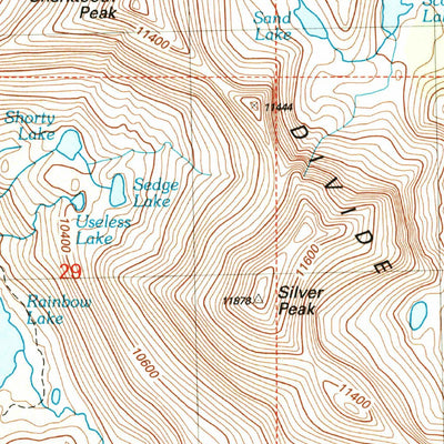 Sharktooth Peak, CA (2004, 24000-Scale) Preview 3