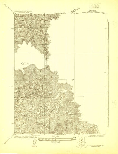 Shasta Valley Sheet No 13, CA (1922, 24000-Scale) Preview 1