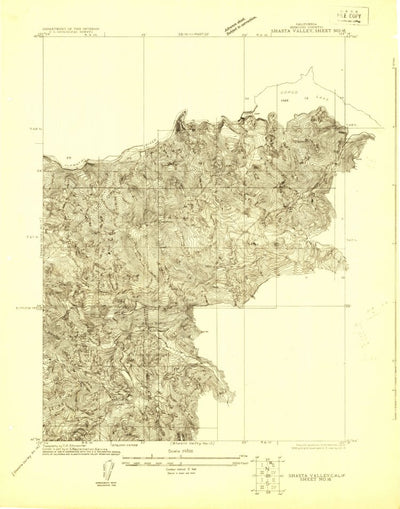 Shasta Valley Sheet No 16, CA (1922, 24000-Scale) Preview 1