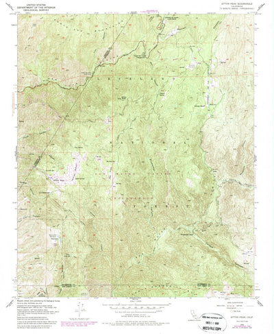 Sitton Peak, CA (1954, 24000-Scale) Preview 1