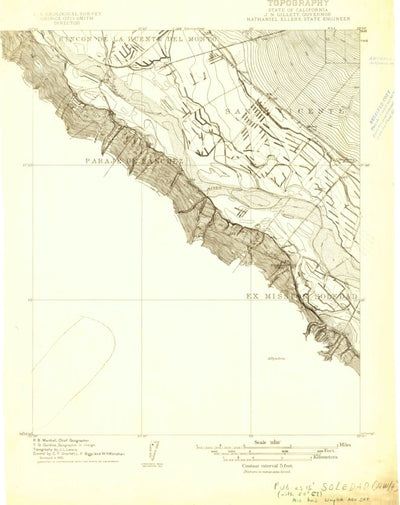 Palo Escrito Peak, CA (1910, 31680-Scale) Preview 1