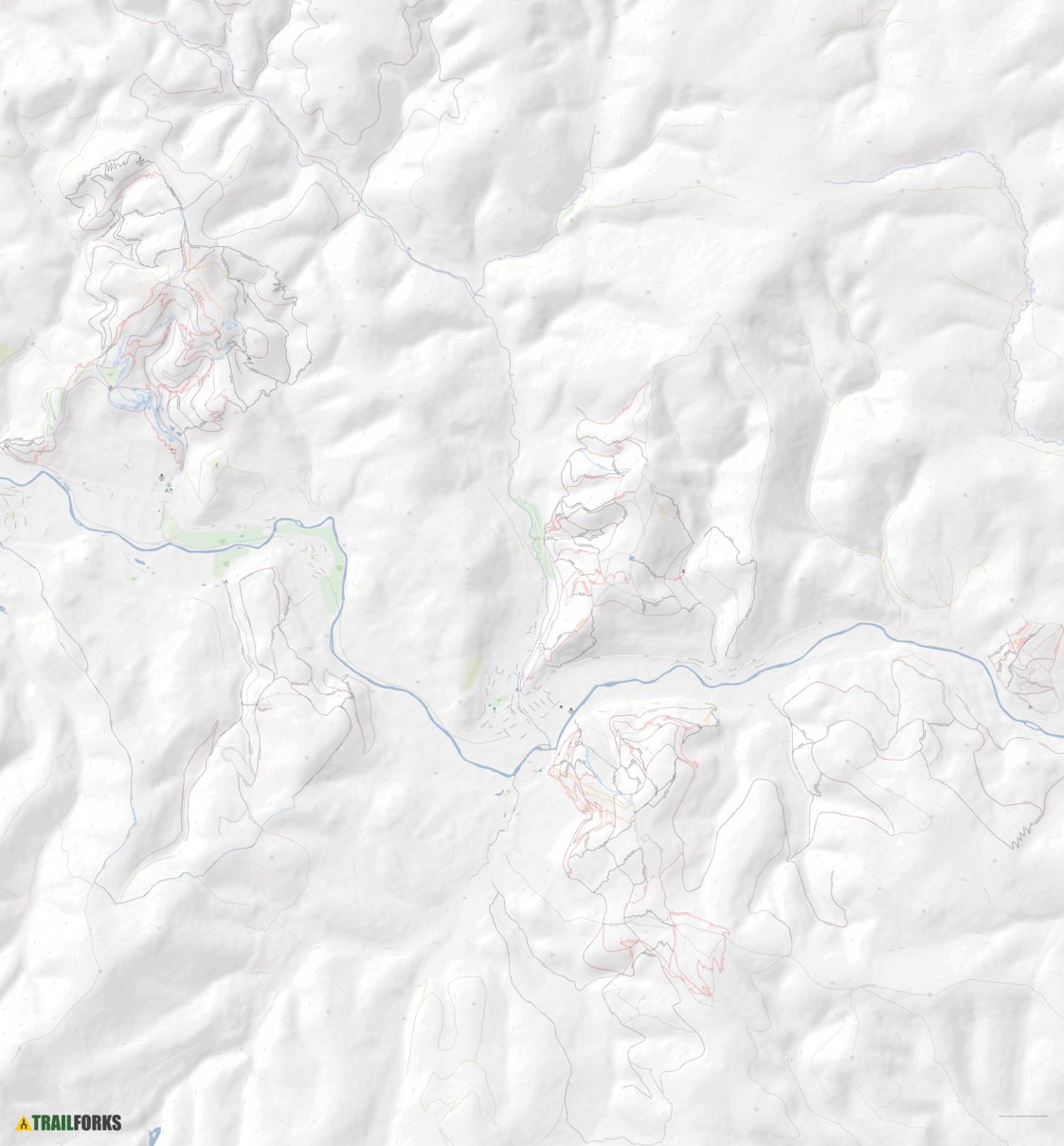 Innerleithen Mountain Bike Trails Map by Trailforks | Avenza Maps