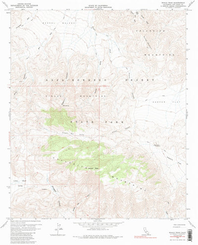 Whale Peak, CA (1959, 24000-Scale) Preview 1