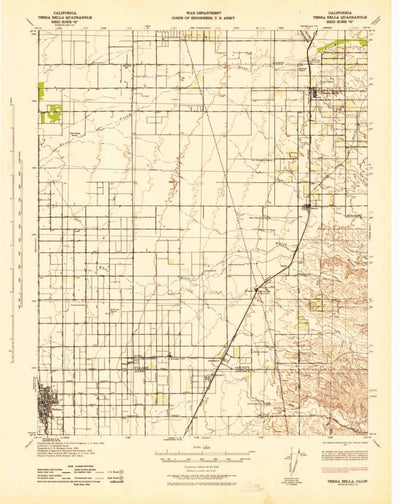 Terra Bella, CA (1942, 62500-Scale) Preview 1