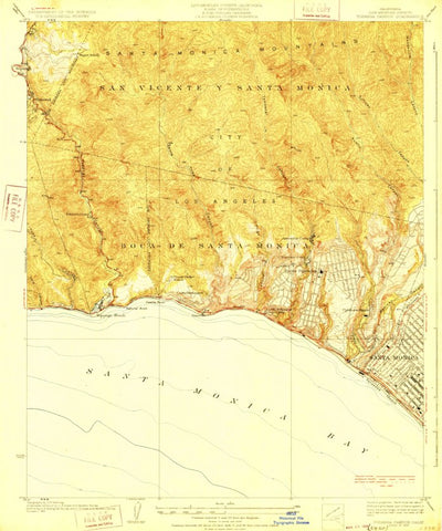 Topanga Canyon, CA (1928, 24000-Scale) Preview 1