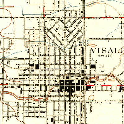 Visalia, CA (1927, 31680-Scale) Preview 3