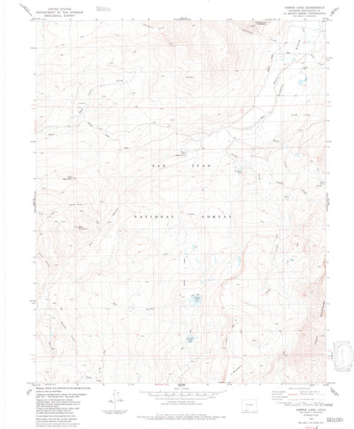 Harris Lake, CO (1984, 24000-Scale) Preview 1