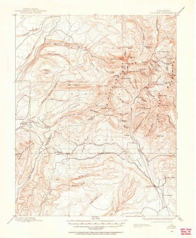 La Plata, CO (1895, 62500-Scale) Preview 1