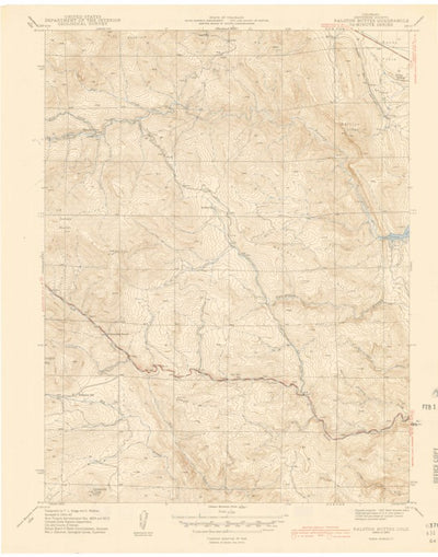 Ralston Buttes, CO (1944, 31680-Scale) Preview 1