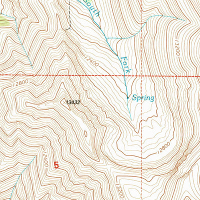 Redcloud Peak, CO (2001, 24000-Scale) Preview 2