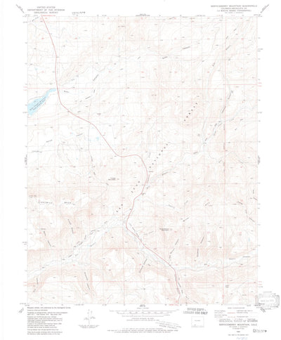 Serviceberry Mountain, CO (1984, 24000-Scale) Preview 1