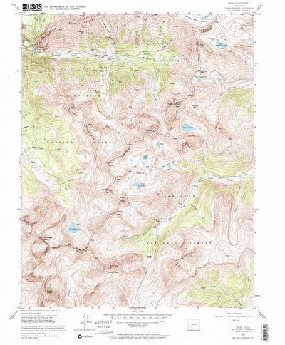Ophir, CO (1955, 24000-Scale) Preview 1