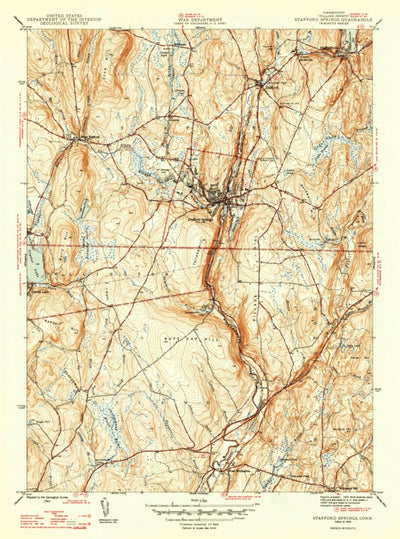 Stafford Springs, CT (1946, 31680-Scale) Preview 1