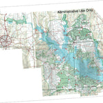 Angelina National Forest Visitor Map