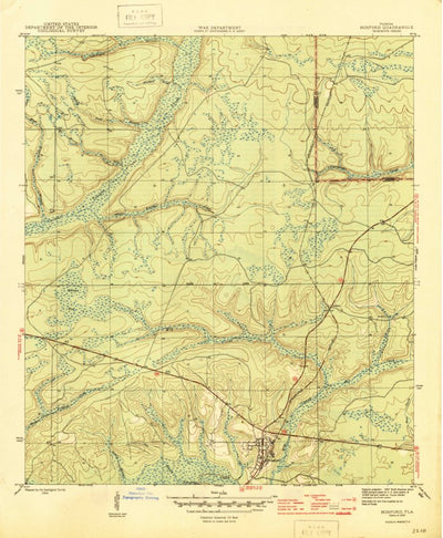 Hosford, FL (1945, 31680-Scale) Preview 1