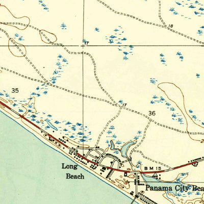 Panama City Beach, FL (1943, 31680-Scale) Preview 2