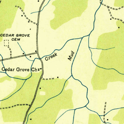Cedar Grove, GA (1936, 24000-Scale) Preview 2