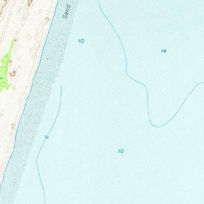 Cumberland Island South, GA (1958, 24000-Scale) Preview 3