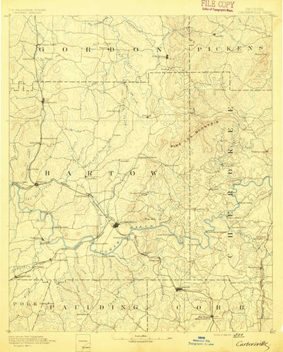 Cartersville, GA (1891, 125000-Scale) Preview 1