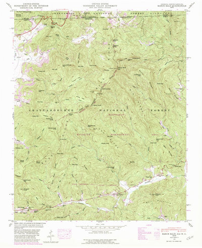 Rabun Bald, GA-NC (1946, 24000-Scale) Preview 1