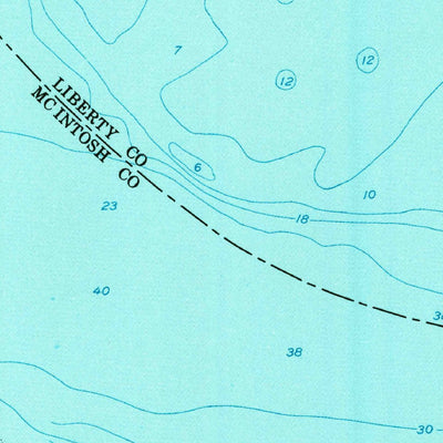 Sapelo Sound, GA (1954, 24000-Scale) Preview 3