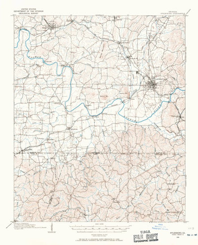 Stilesboro, GA (1906, 62500-Scale) Preview 1