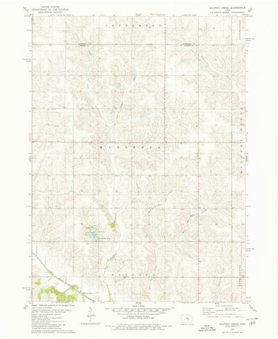 Alloway Creek, IA (1980, 24000-Scale) Preview 1