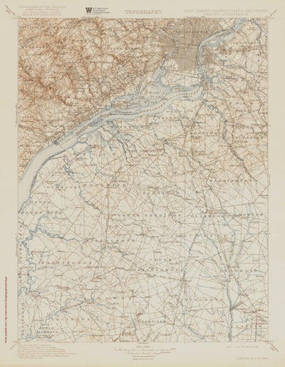 NJ-PA-DE-CAMDEN: Authoritative US Topos Historic 1901