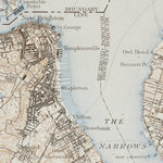 NJ-NY-STATEN ISLAND: Authoritative US Topos Historic 1925