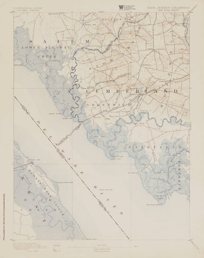 NJ-DE-BAYSIDE: Authoritative US Topos Historic 1889