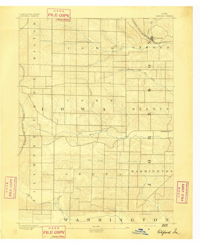 Oxford, IA (1891, 62500-Scale) Preview 1