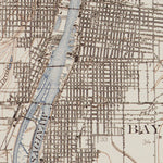 MI-BAY CITY: Authoritative US Topos Historic 1919
