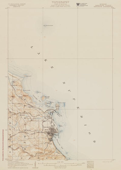MI-MARQUETTE: Authoritative US Topos Historic 1907