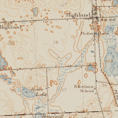 MI-MILFORD: Authoritative US Topos Historic 1909
