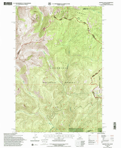 Granite Pass, ID-MT (1994, 24000-Scale) Preview 1