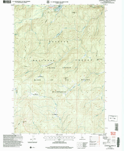 Lodgepole Creek, ID (2004, 24000-Scale) Preview 1