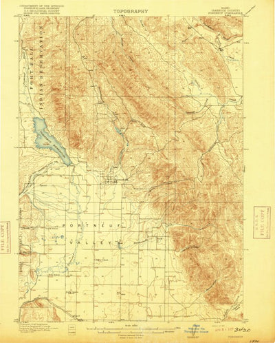 Portneuf, ID (1917, 62500-Scale) Preview 1
