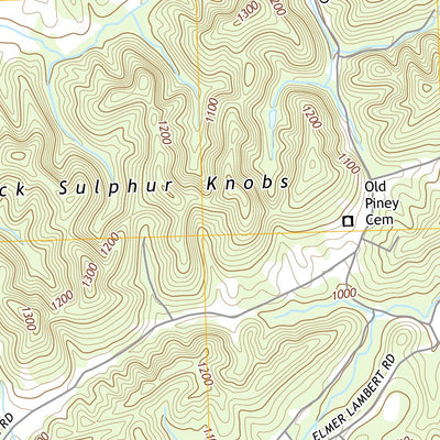 NPS/USGS 2016 Blockhouse Topographic Map