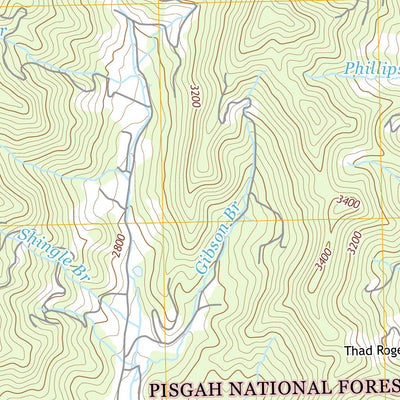 NPS/USGS 2016 Fines Creek Topographic Map