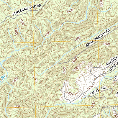 NPS/USGS 2016 Kinzel Springs Topographic Map