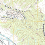 NPS/USGS 2016 Pigeon Forge Topographic Map