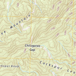 NPS/USGS 2016 Tallassee Topographic Map