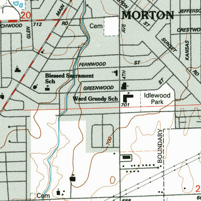 Morton, IL (1995, 24000-Scale) Preview 3