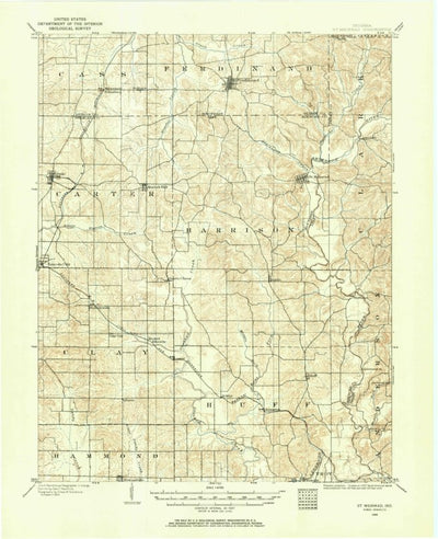 Saint Meinrad, IN (1900, 62500-Scale) Preview 1