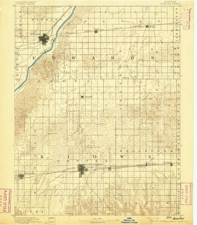 Kinsley, KS (1892, 125000-Scale) Preview 1