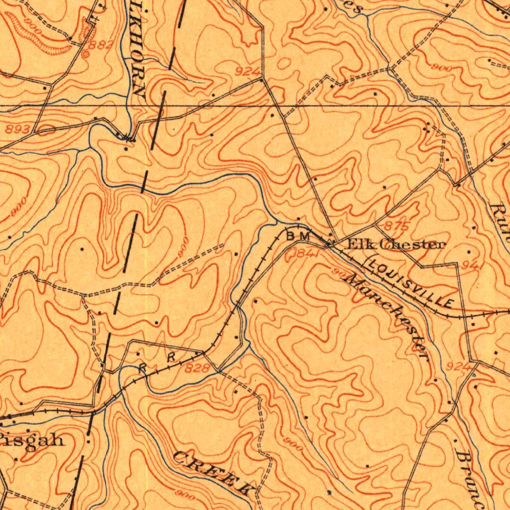 Georgetown, KY (1908, 62500-Scale) Map by United States Geological ...
