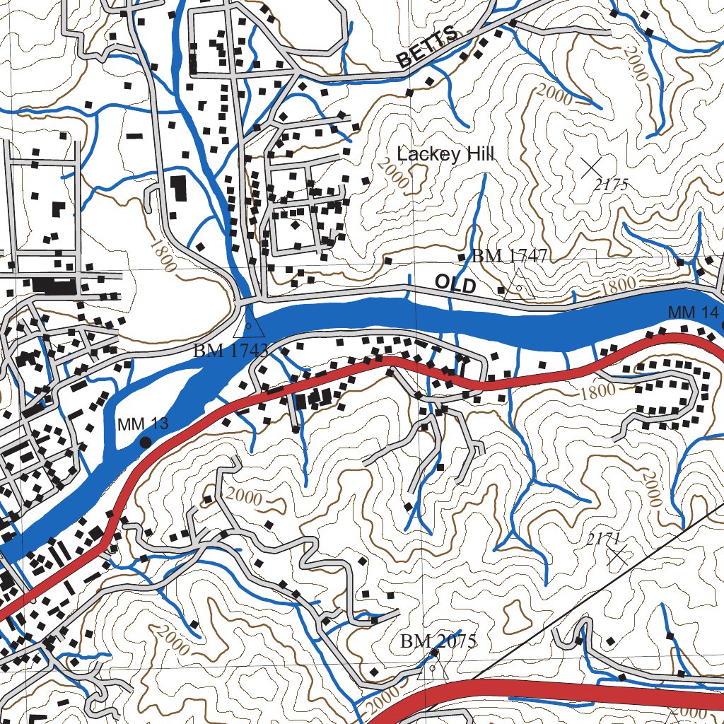 NPS Bryson City 2017 Map by Great Smoky Mountains National Park Avenza Maps