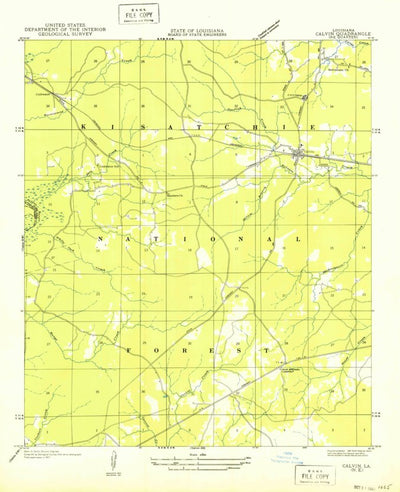 Calvin, LA (1949, 31680-Scale) Preview 1