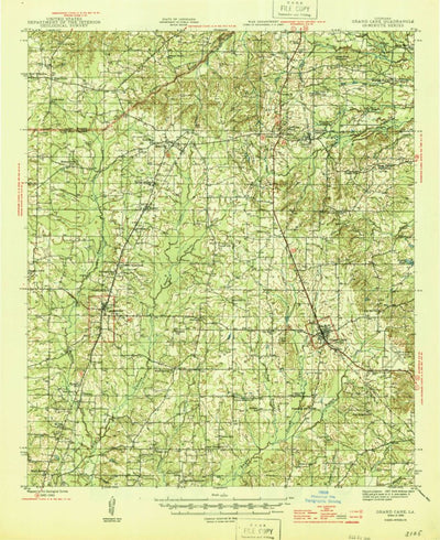 Grand Cane, LA (1945, 62500-Scale) Preview 1