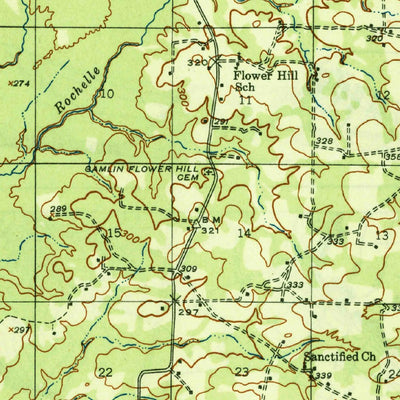 Grand Cane, LA (1945, 62500-Scale) Preview 2